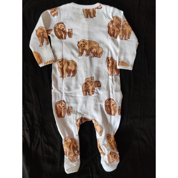 The Bear Minimum Romper with Silicone Feet - Image 2